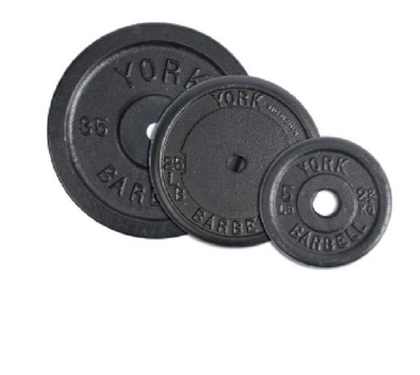 York 1″ Standard Pro Contour Cast Iron Plate (singles)