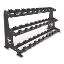 IronBull 3-tier Commercial Dumbbell Rack