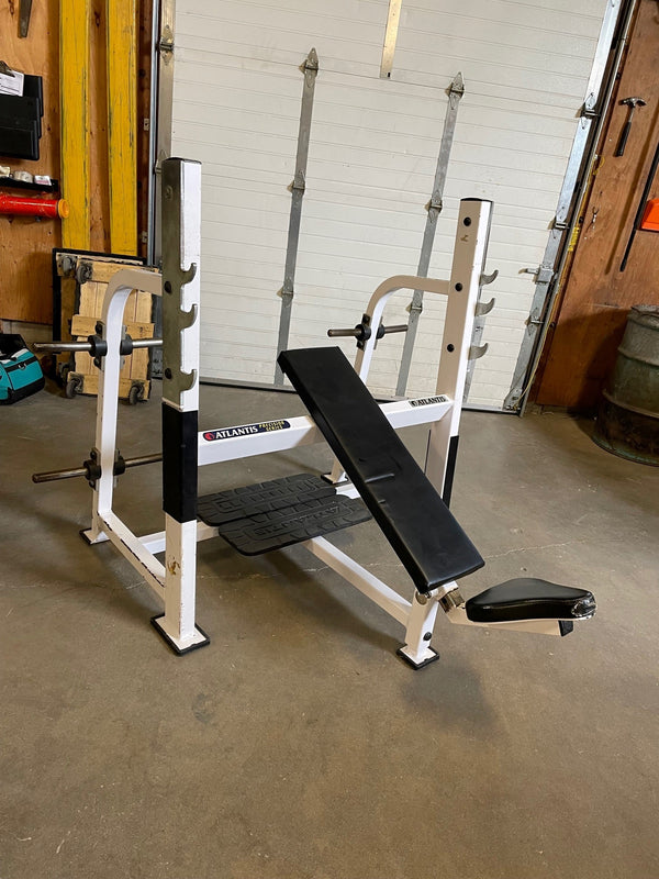 Used Atlantis Olympic Incline Bench