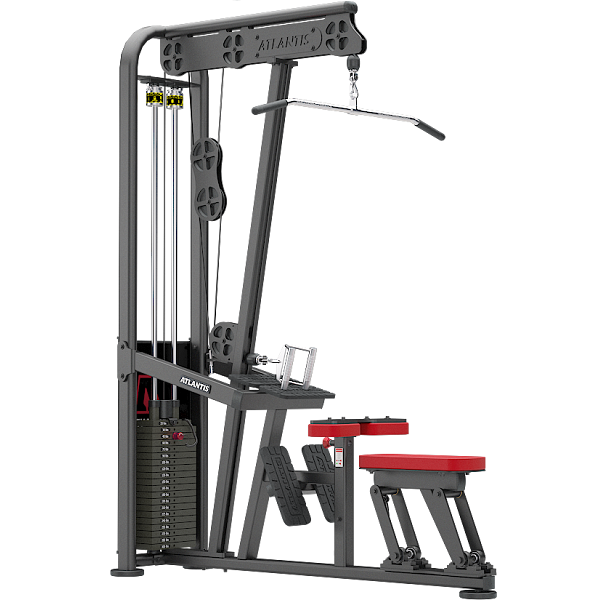 Atlantis Lat Pulldown / Low Row Combo (Heavy Stack)