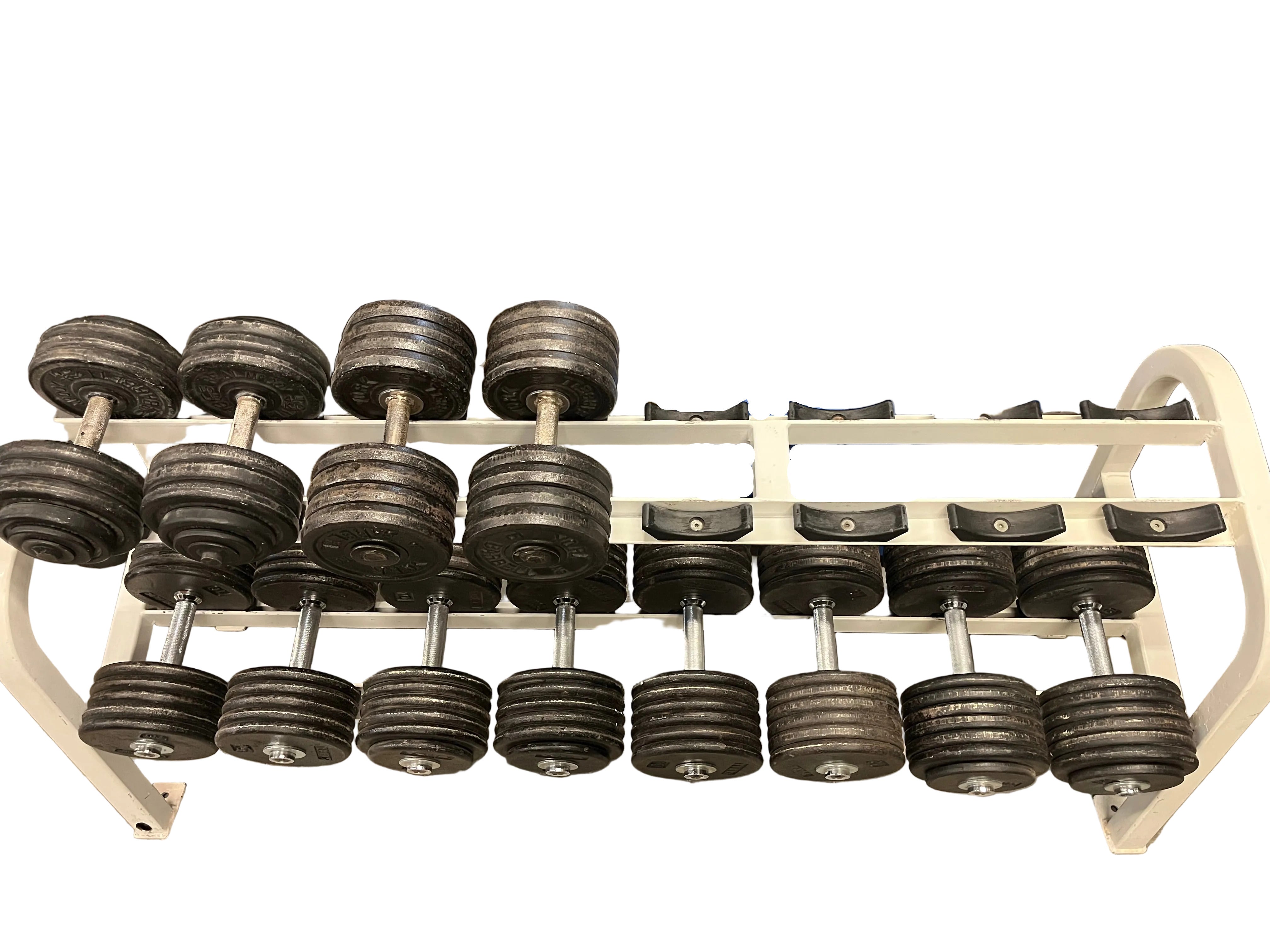 Used dumbbells (lbs)