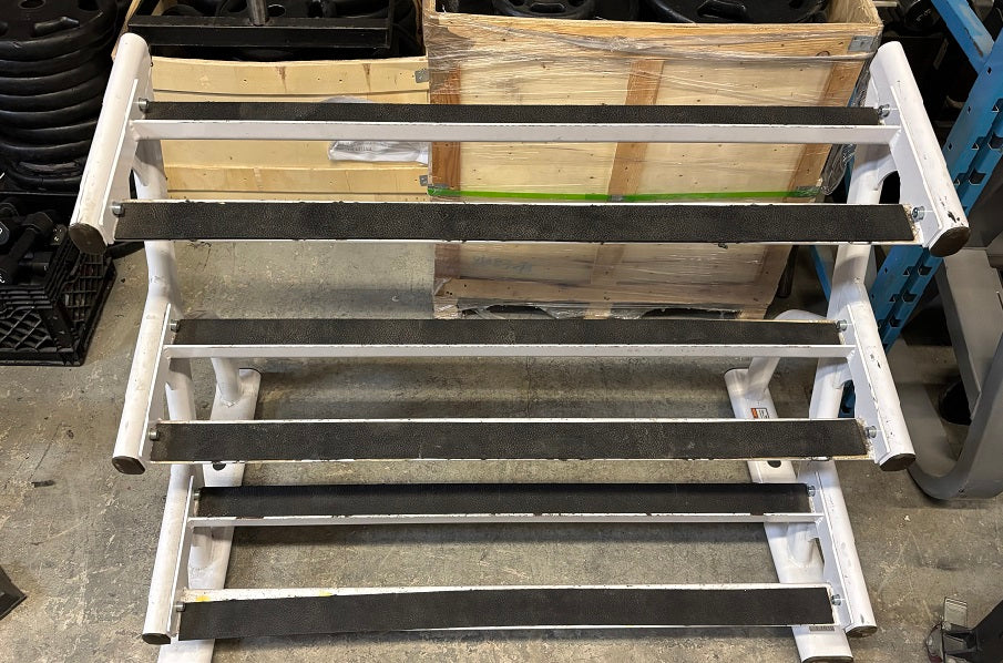 Life Fitness 3 Tier Dumbbell Rack