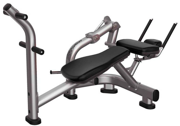 Used Life Fitness Signature Series Ab Crunch Bench