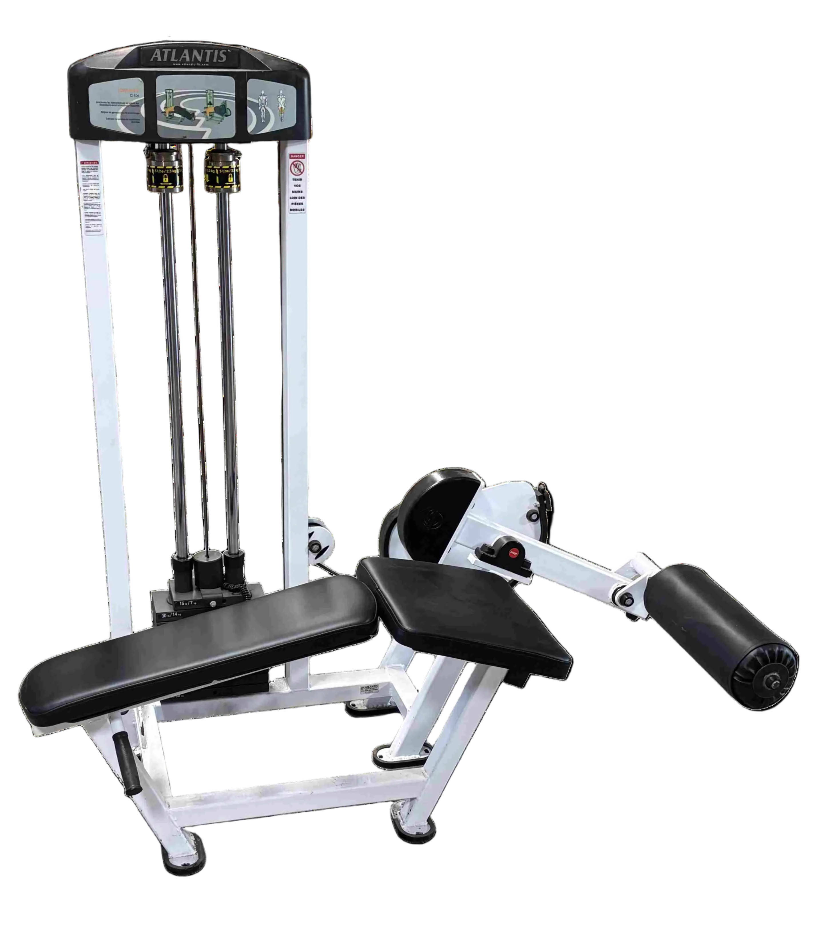 Used Atlantis lying leg curl