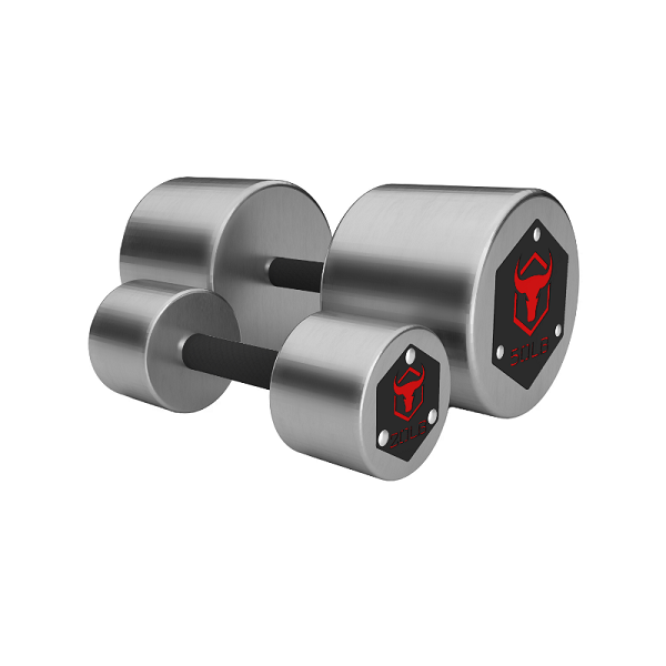IronBull Ceramic Clear Dumbbells - Builder