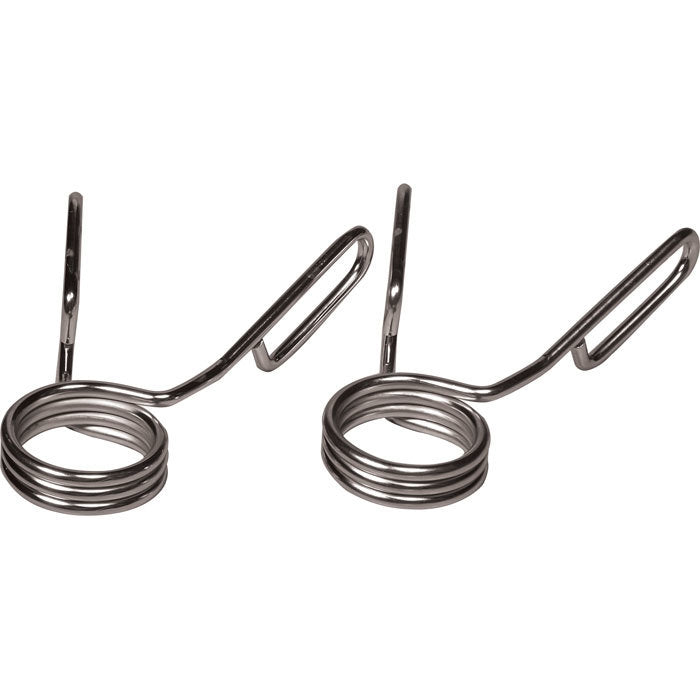 2″ Spring Collars _ Rubber Handles _ Chrome