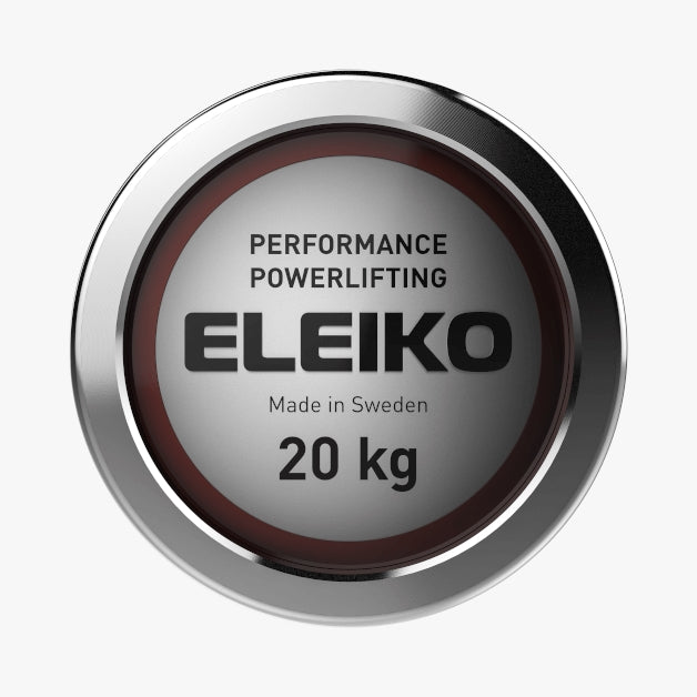Eleiko Performance Powerlifting Bar 20 kg
