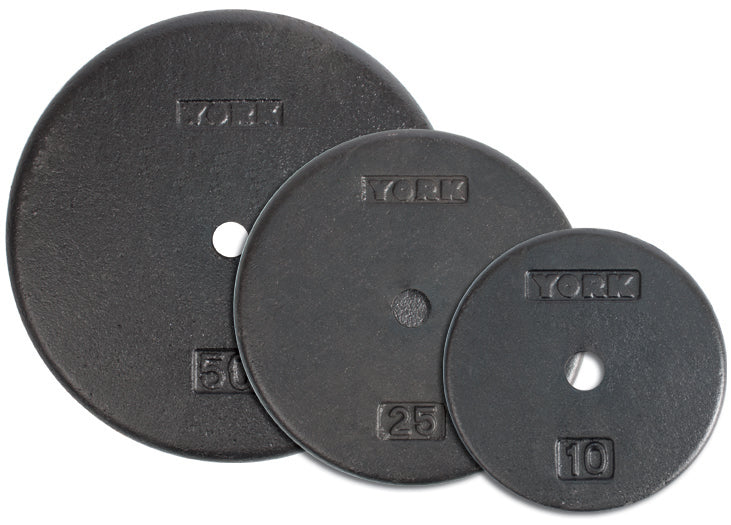 York 1″ Standard Pro Flat Cast Iron Plate (singles)
