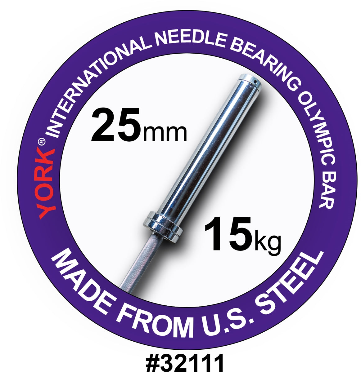 Women North American Chrome Olympic Training Bar
