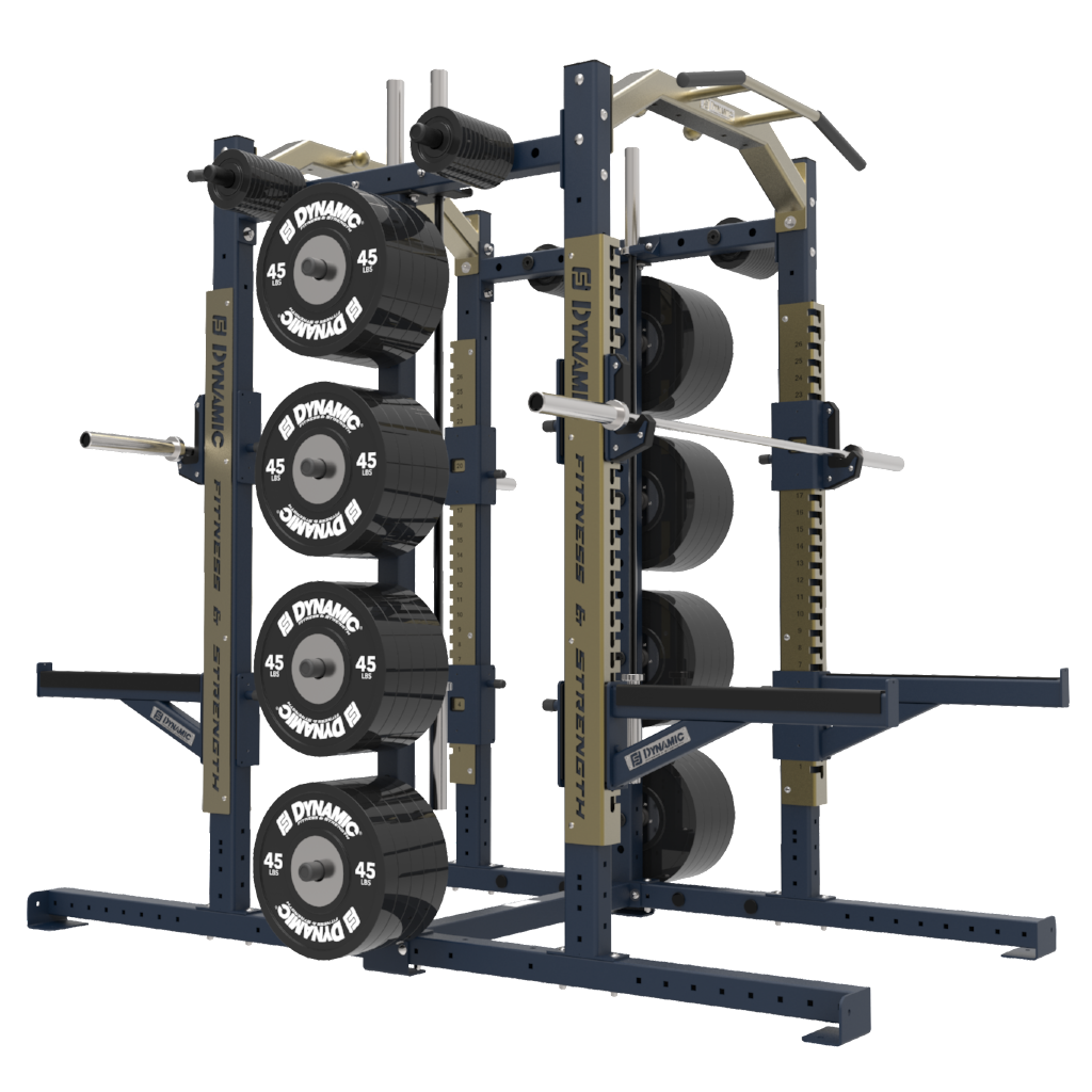 Dynamic Ultra Pro G2 Double half Rack Single Post