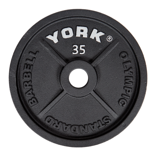 York 2 inch Standard Olympic Plate (Singles)
