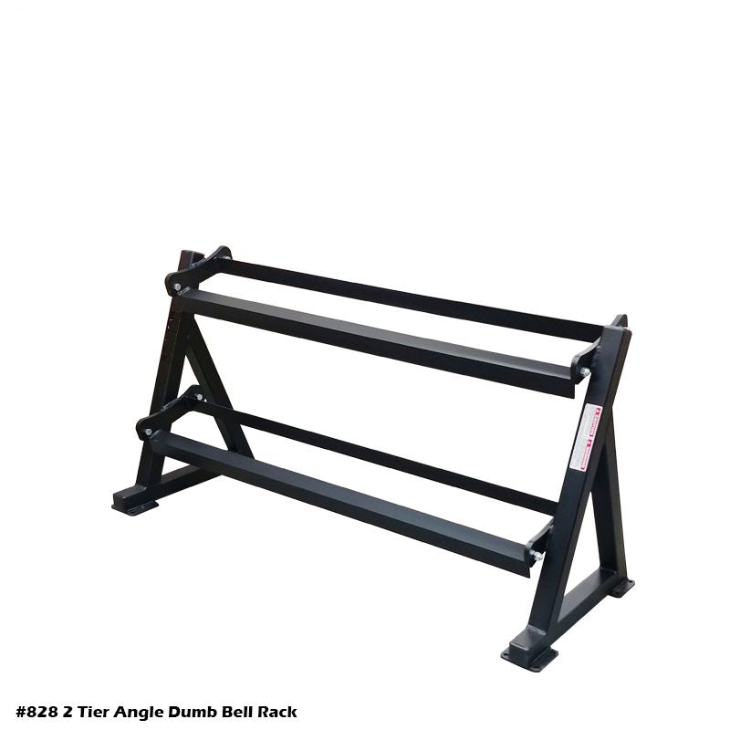 Two Tier Angled Dumbbell Rack