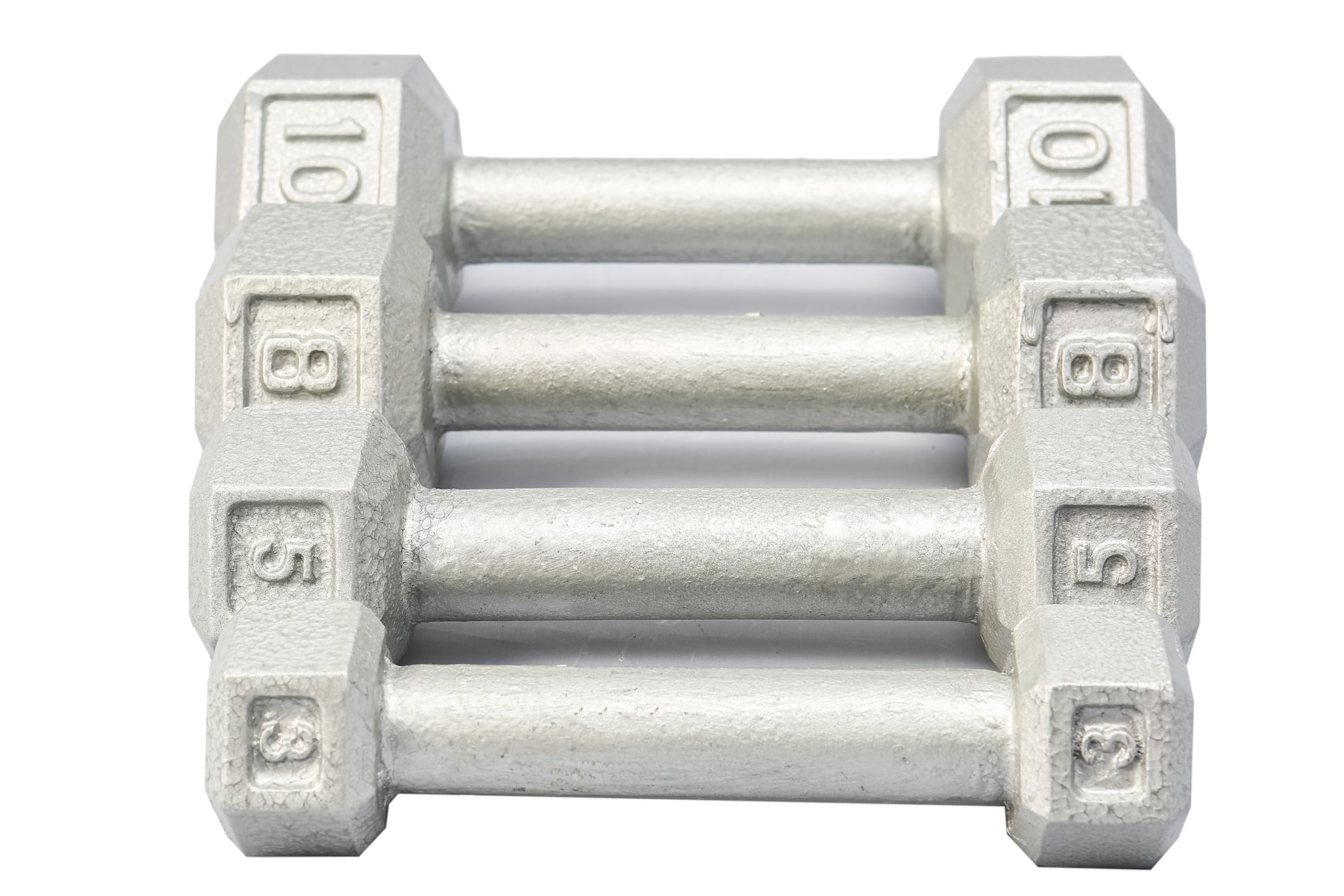 York Cast Iron Hex Dumbbell (Pair) Residential Use Only