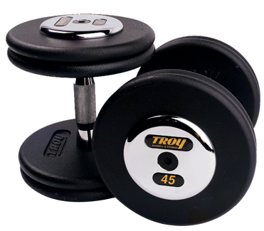 TROY Pro Style Dumbbells - Black