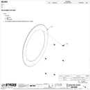 Stages 000-0021 Flywheel Brake Ring, Aluminum
