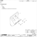 Stages - 000-4029 KIT, WATER BOTTLE HOLDER, RT, .W/HDWR