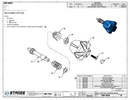 Stages SC1 Pop Pin (Blue, Old Style)