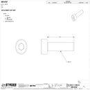 Stages 000-4163 SHCS M4X0. x 169mm S.S.