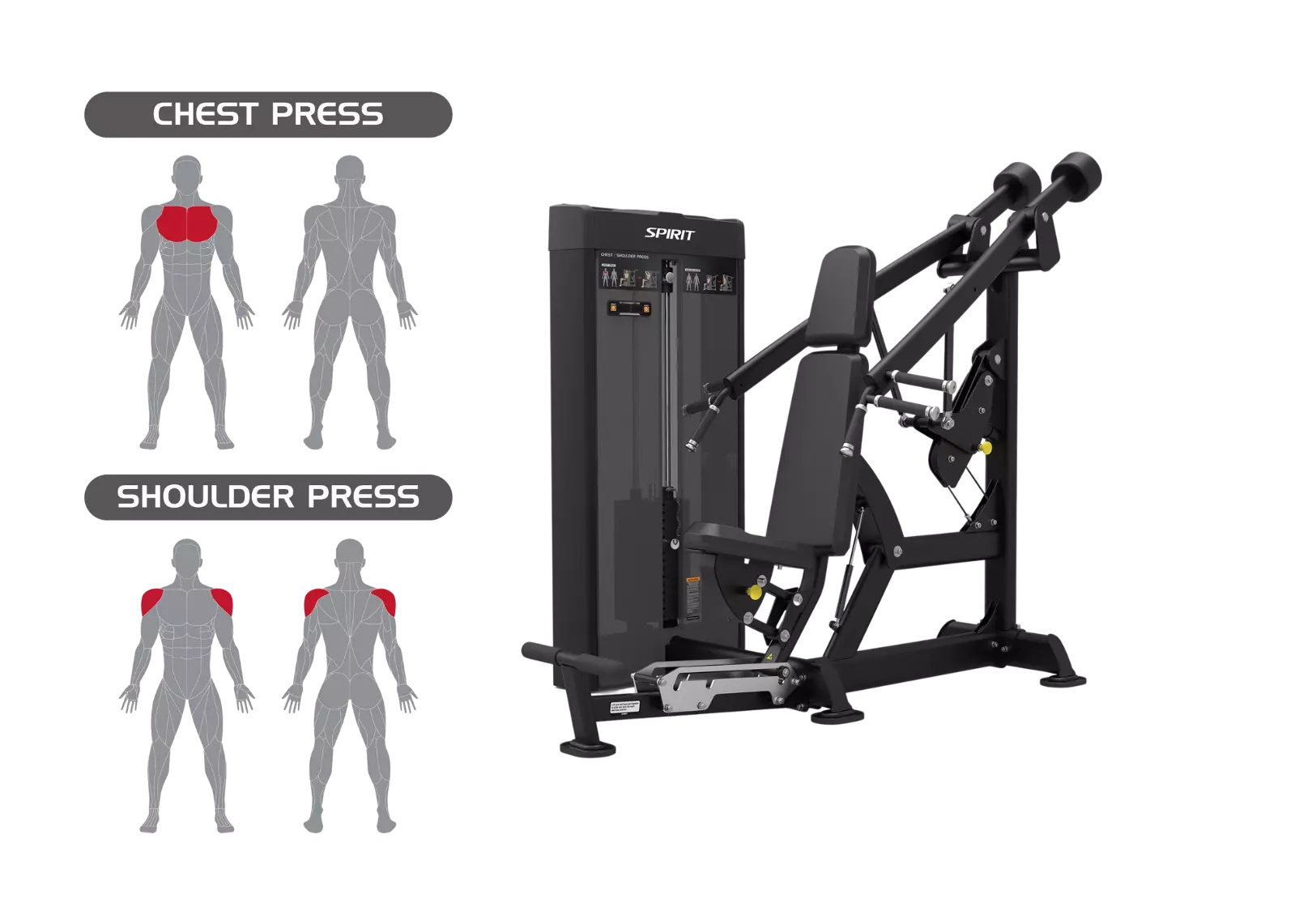 Spirit Chest Press / Shoulder Press