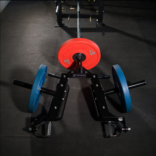 Titan linebacker landmine squat discount attachment