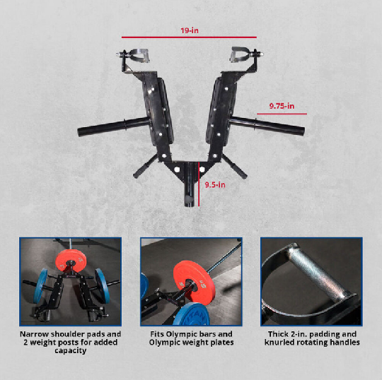 Linebacker Squat Landmine Attachment V2