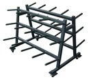 York Mobile Aerobic Set Rack