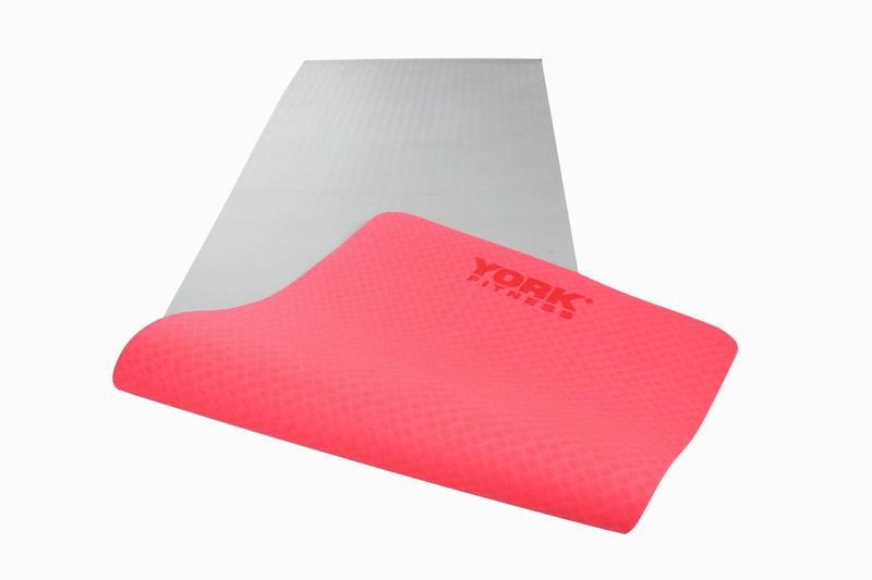 York Yoga Mat – Red/Gray