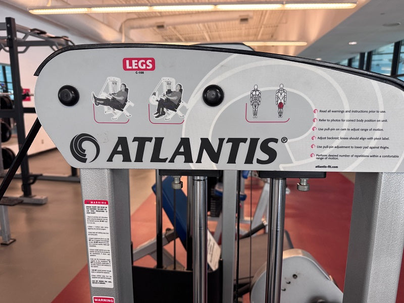 Used Atlantis C108 Seated Leg Curl
