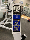 Used Hammer Strength ISO Leg Extension