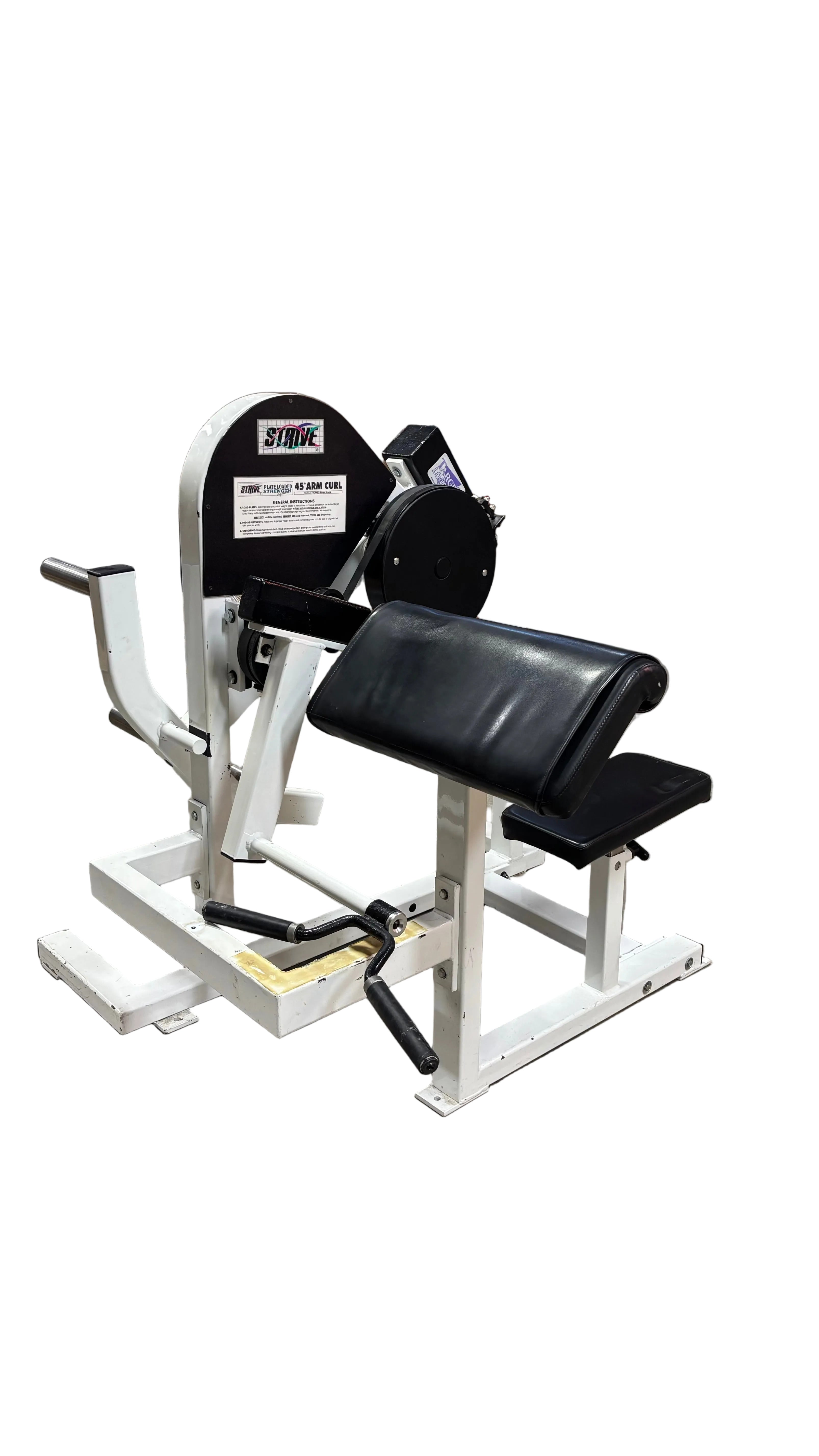 Used Strive Plate Loaded Arm Curl