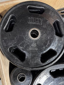 Used Intek Champion Series Rubber Olympic Plates