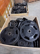 Used Intek Champion Series Rubber Olympic Plates