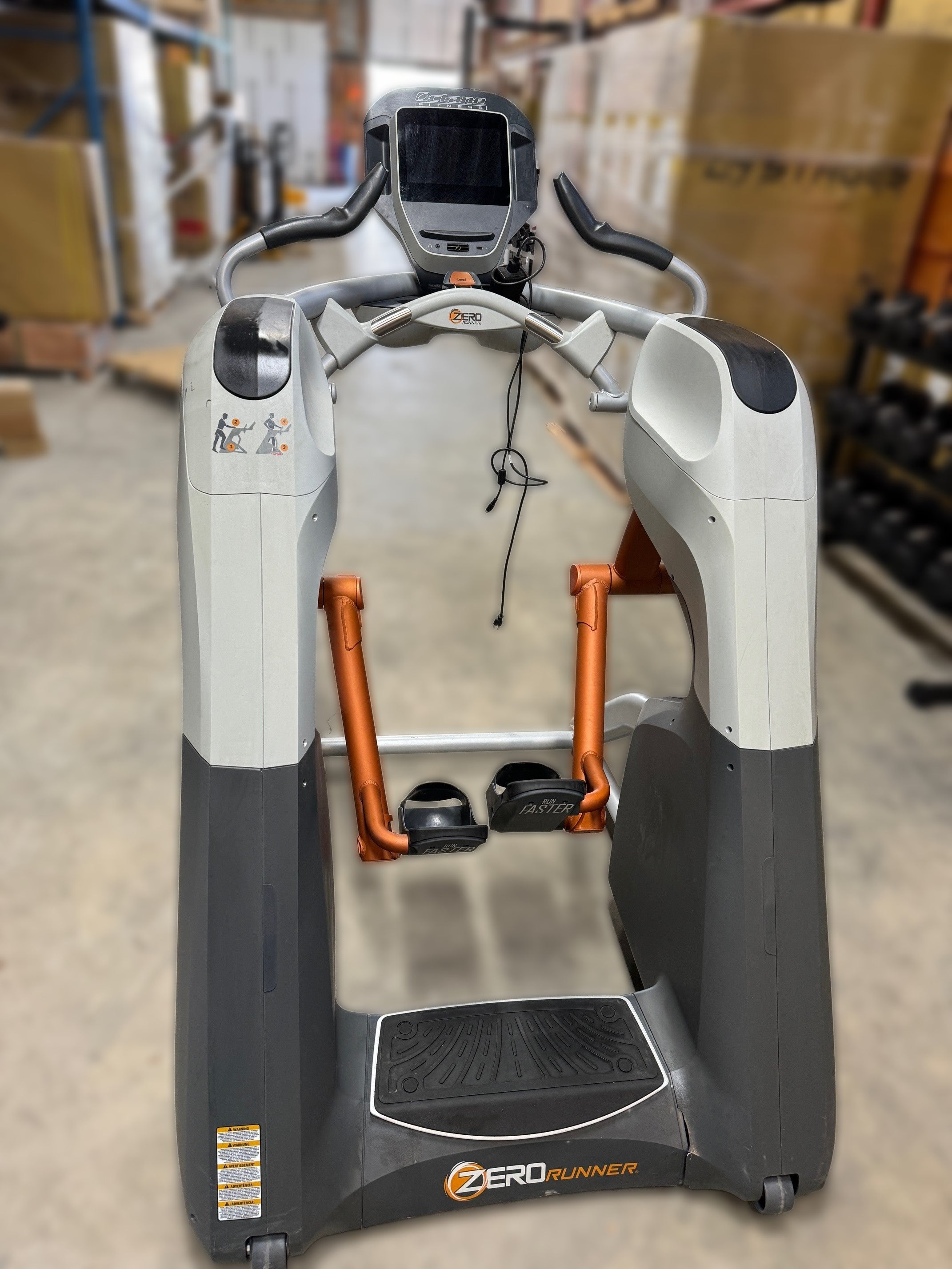 Zero Running Machine Used Octane ZR8000 Zero Runner w/ Smart Screen | Dotmar Fitness