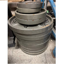 Used Rogue Machined Olympic Plates