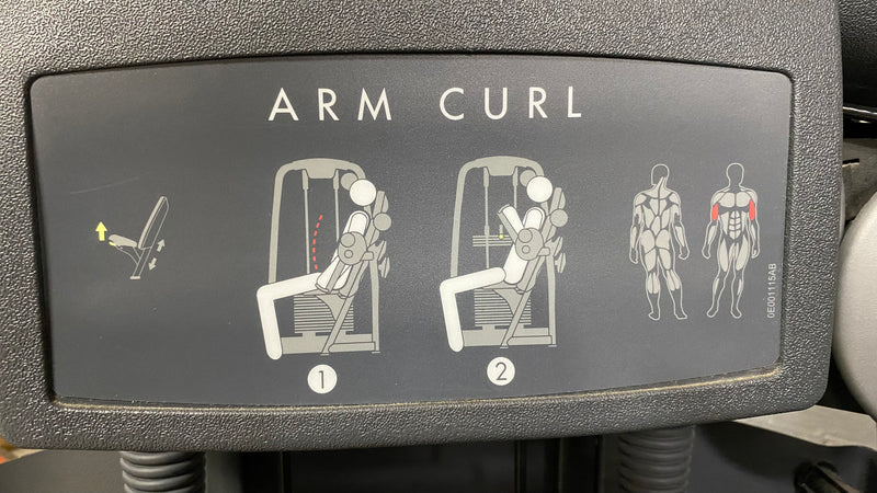 Used Technogym Arm Curl