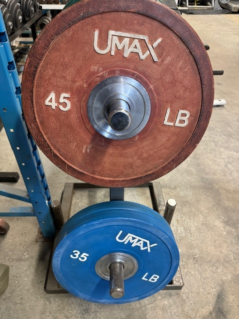 Used Umax Bumper Plate - single