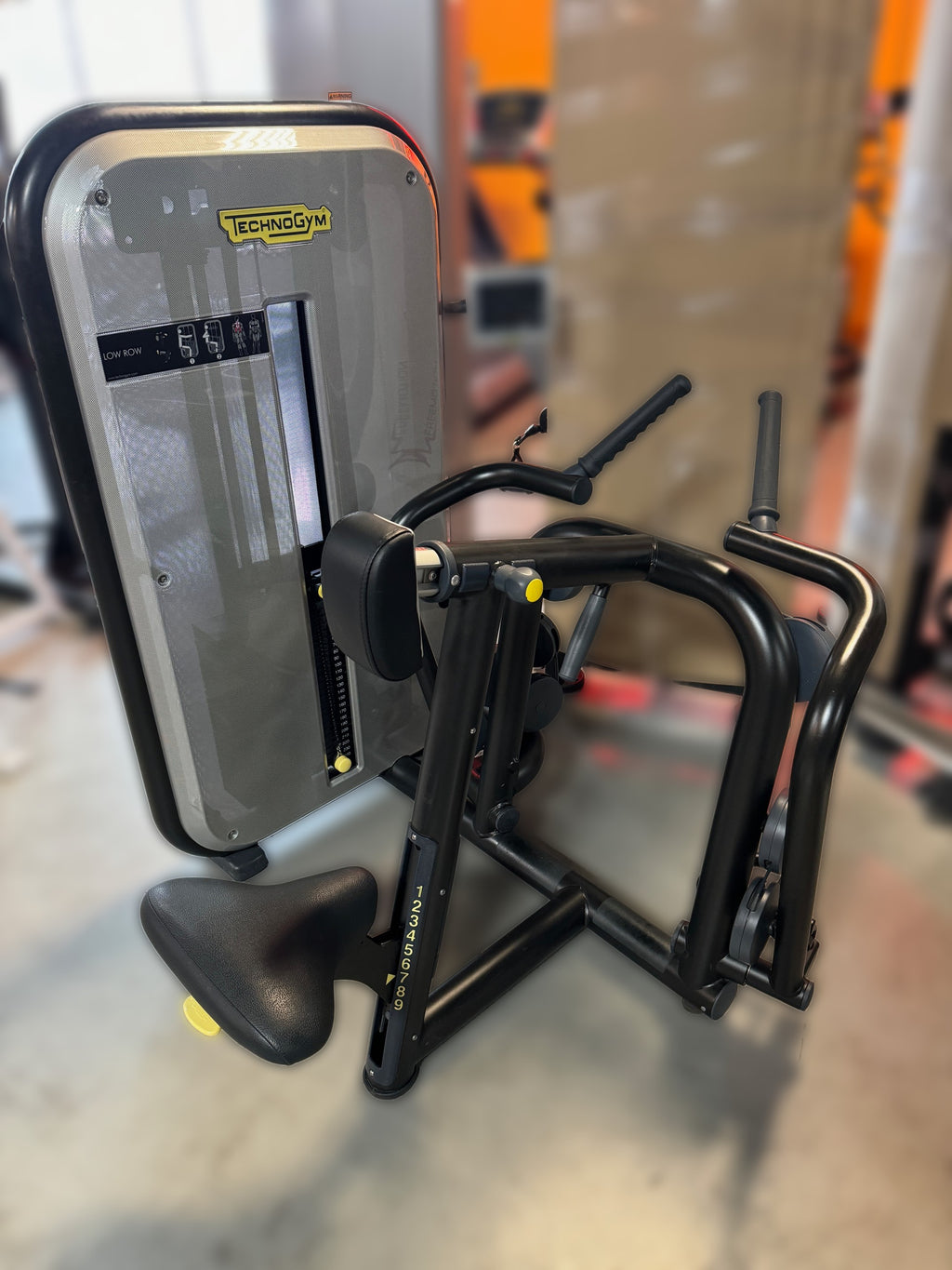 Matrix Rep Counter Used Technogym Element Low Row with Rep counter | Dotmar Fitness