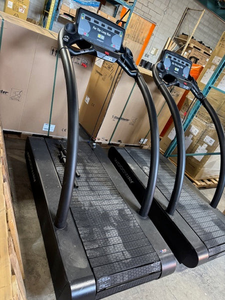 Refurbished Woodway Treadmill Used Woodway Front Dotmar Fitness