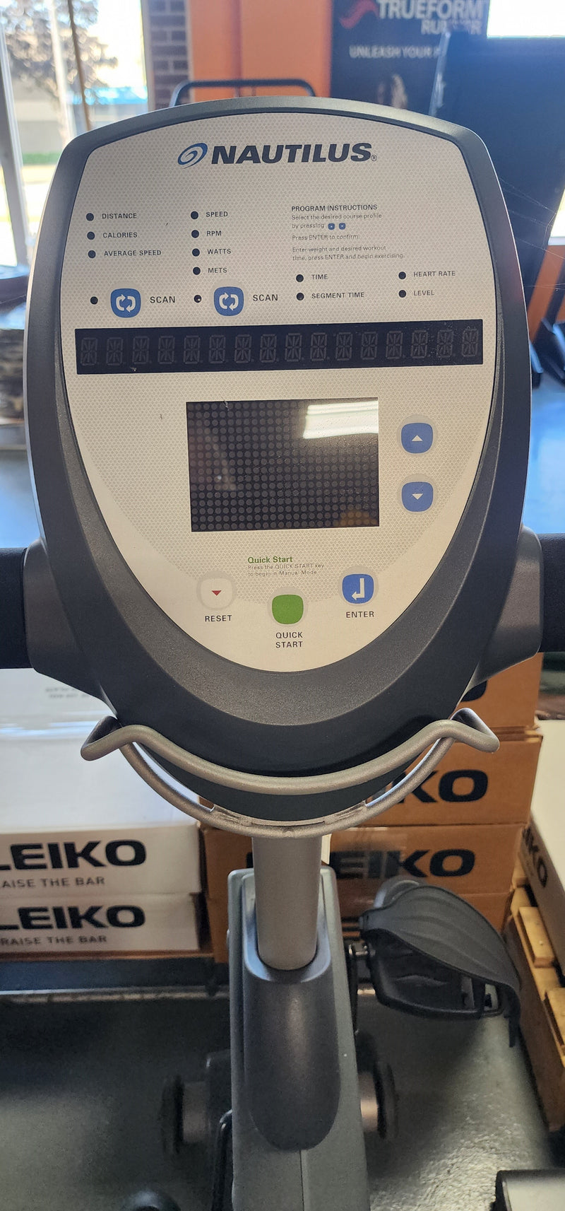 Used Nautilus NR3000 Recumbent Bike