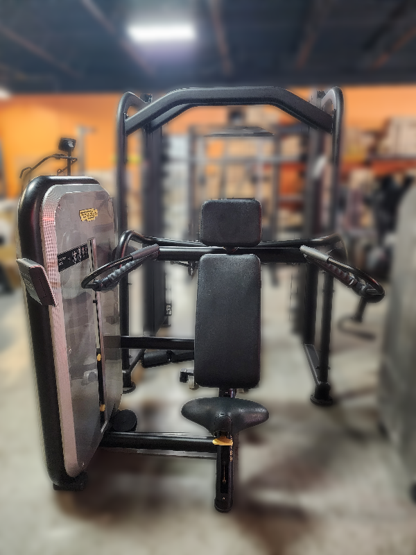 Used Technogym Element Shoulder Press with Rep counter