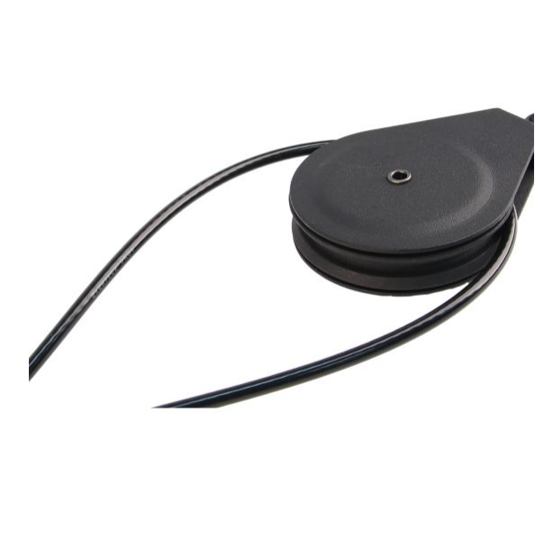 Exerflex Pro Cable 1/4", Black Nylon Coating | By the Foot