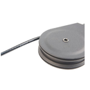 Exerflex Pro Cable 3/16", Black Nylon Coating, By the Foot