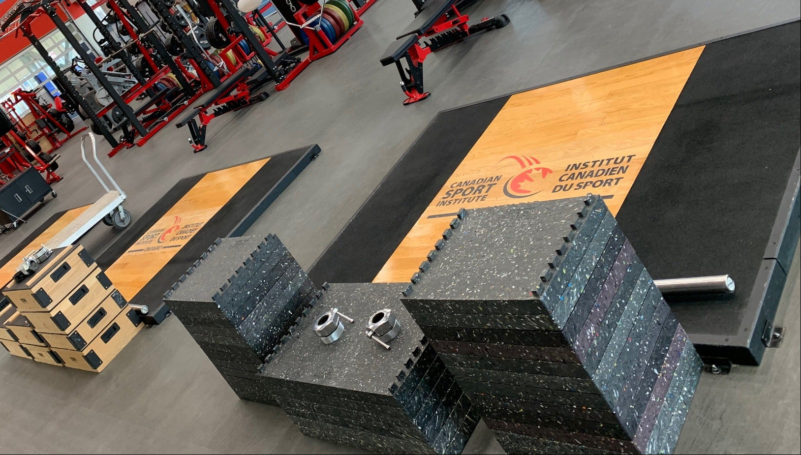 Used Olympic Lifting Platform