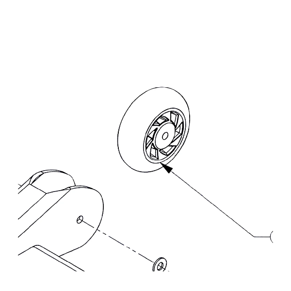 Stages - 000-0030 TRANSPORT WHEEL, TRANSPARENT