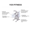 VO3 Assisted Chin/Dip/Vertical Knee Raise (Plate Loaded)
