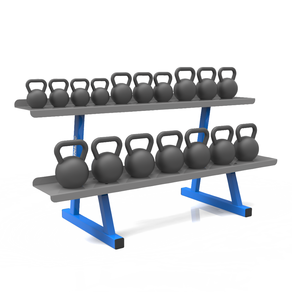 Dynamic Accell 2 Tier Kettlebell Rack