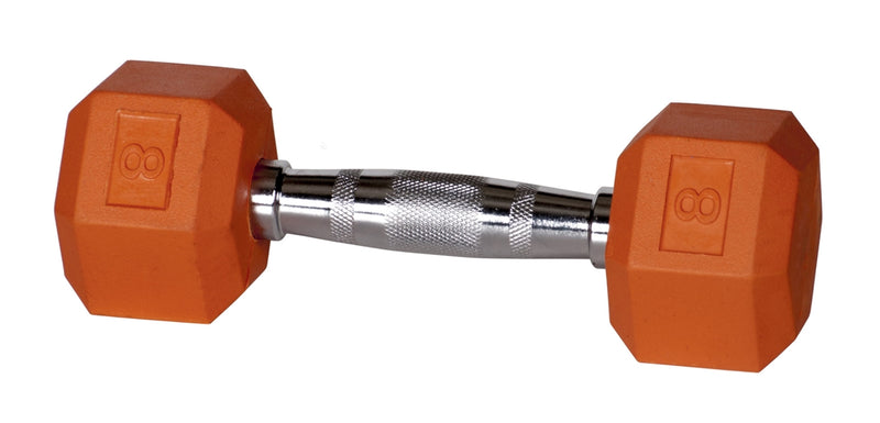 Rubber Hex Dumbbell – Color