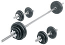 York Contour Cast Iron Barbell Set