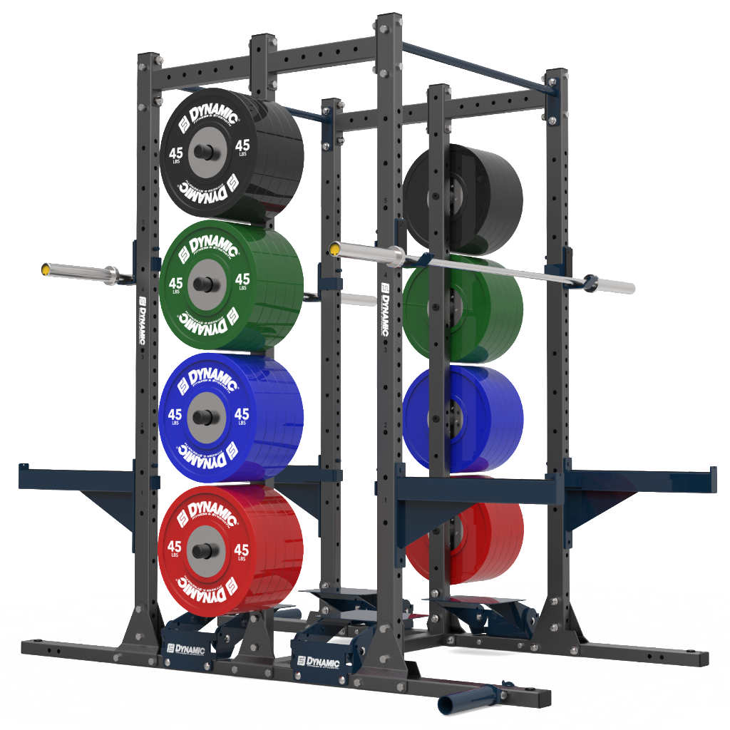 Dynamic Titan G2 Double Half Single Post Rack