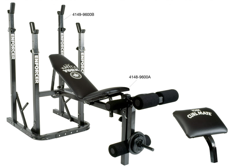 York Enforcer 9600 A Bench Dotmar Fitness